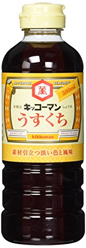 KIKKOMAN Usukuchi Shoyu, 3er Pack (3 x 500 ml) von Kikkoman