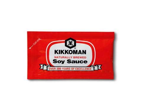Kikkoman Sojasauce, 6 Milliliter - 500 pro Packung. von Kikkoman
