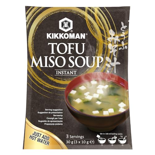 Kikkoman Tofu Miso Suppe, 3 Portionen, 30 g von Kikkoman