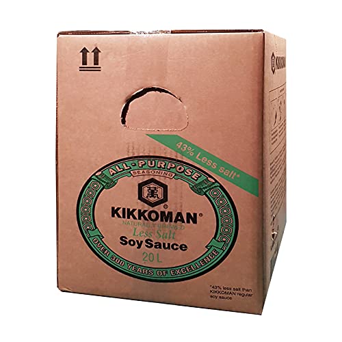 Soja-Sauce - Shoyu Genen, Kikkoman, 43% weniger Salz, Japan, 20 l von Kikkoman