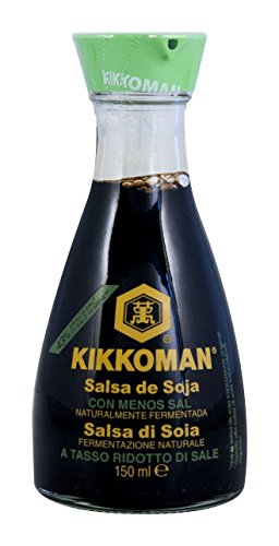 Sojasauce weniger Salz, soja saus minder zout von Kikkoman
