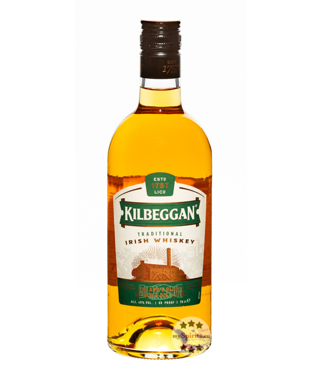 Kilbeggan Traditional Irish Whiskey (40 % vol., 0,7 Liter) von Kilbeggan Distilling Co.