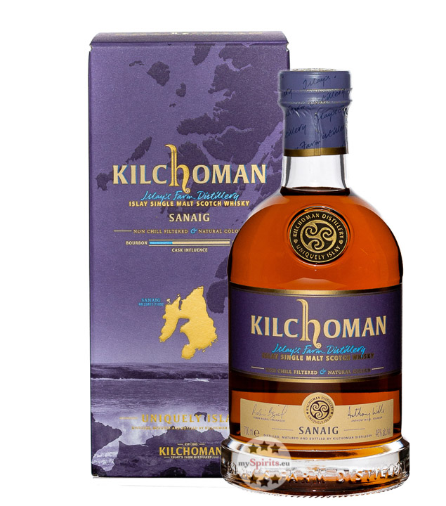 Kilchoman Sanaig Islay Whisky (46 % Vol., 0,7 Liter) von Kilchoman Distillery