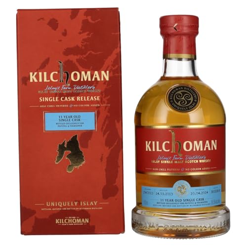 Kilchoman 11 Years Old Islay Single Cask Release 2024 55,5% Vol. 0,7l in Geschenkbox Kilchoman 11 Years Old Islay Single Cask Release 2024 55,5% Vol. 0,7l in Geschenkbox von Kilchoman