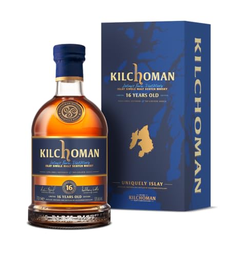 Kilchoman 16 Years Old Islay Single Malt Scotch Whisky Limited Edition 50% Vol. 0,7l in Geschenkbox von Kilchoman