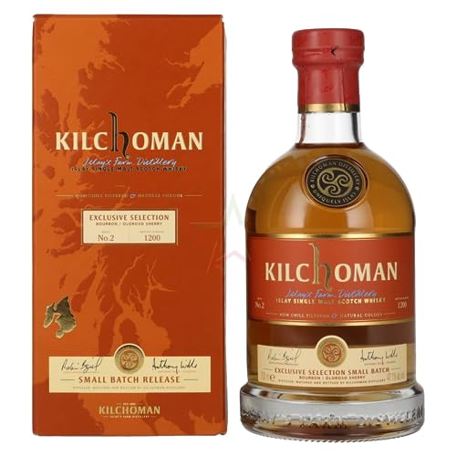 Kilchoman Islay Single Malt Whisky Bourbon/Oloroso Sherry SMALL BATCH 2 47,10% 0,70 lt. von Kilchoman