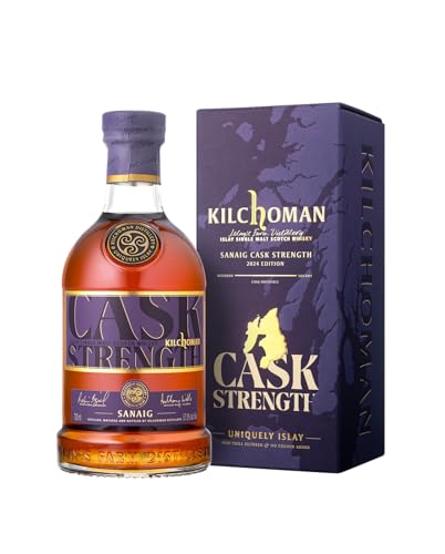 Kilchoman SANAIG CASK STRENGTH Islay Single Malt Scotch Whisky 2024 57,8% Vol. 0,7l in Geschenkbox Kilchoman SANAIG CASK STRENGTH Islay Single Malt Scotch Whisky 2024 57,8% Vol. 0,7l in Geschenkbox von Kilchoman