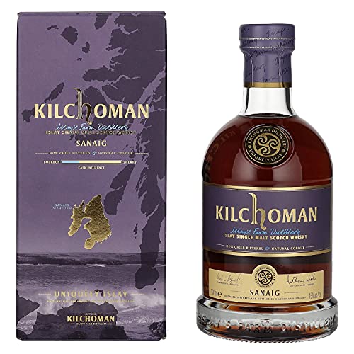 Kilchoman SANAIG Islay Single Malt Scotch Whisky 46% Vol. 0,7 l + GB von Kilchoman