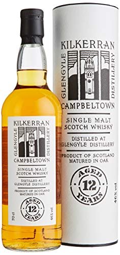 Kilkerran Glengyle 12 Years Old Single Malt Scotch Whisky mit Geschenkverpackung (1 x 0.7 l) von Kilkerran