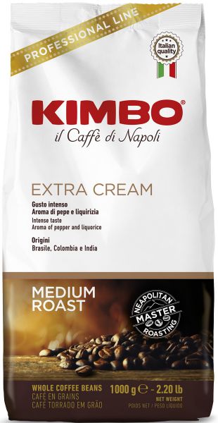 Kimbo Espresso Kaffee Extra Cream von Kimbo Kaffee