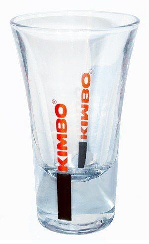 Kimbo Kaffee Espressoglas von Kimbo