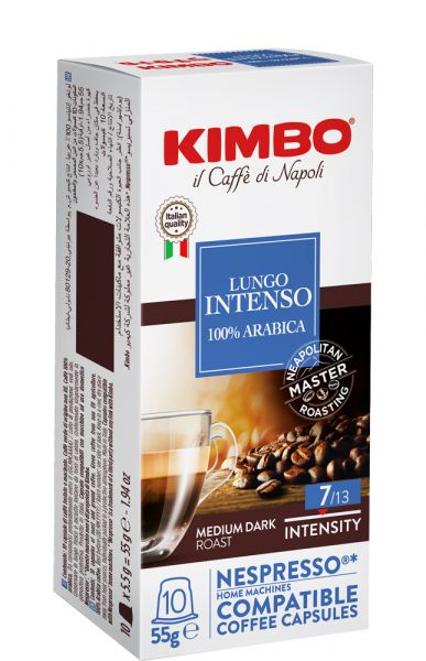 Kimbo Lungo Nespresso®*-kompatible Kapseln von Kimbo