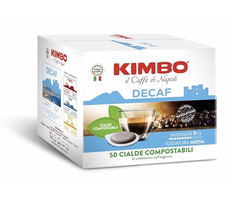 100 Kaffeepads 44mm - Miscela Dek - Kimbo von Kimbo