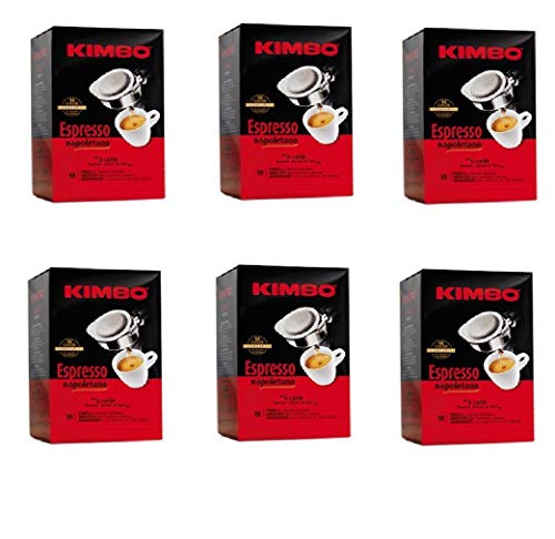 108 Kaffeepads Kimbo Espresso Napoletano Kaffee Coffee in einzelnen Paketen pads von Kimbo