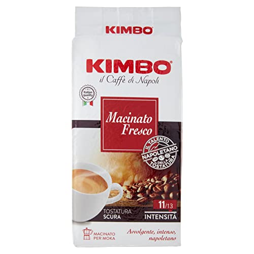 CAFE MACINATO FRESCO 250GR - PRODUIT ARTISANAL ITALIEN von Kimbo