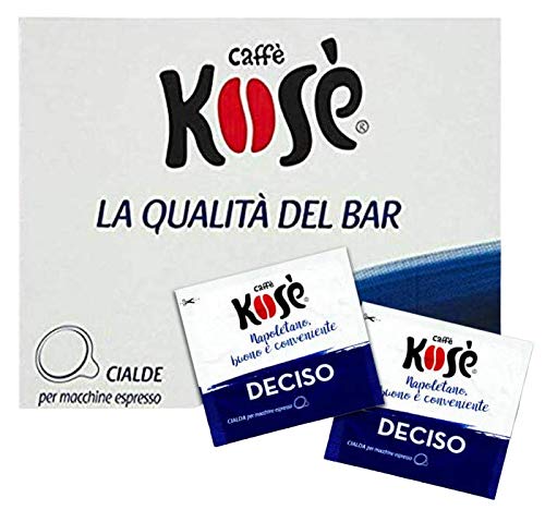 CAFFÈ KOSÈ - DECISO - Box 100 PADS ESE44 7g CAFFÈ KOSÈ - DECISO - Box 100 PADS ESE44 7g von Kimbo