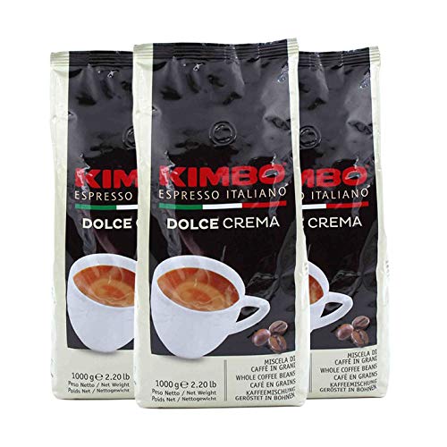 Caffe Kimbo Dolce Crema 1 Kg ganze Bohnen / 3er Pack Caffe Kimbo Dolce Crema 1 Kg ganze Bohnen / 3er Pack von Kimbo