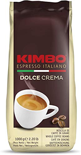 Caffe Kimbo Dolce Crema 1 Kg ganze Bohnen / 6er Pack von Kimbo