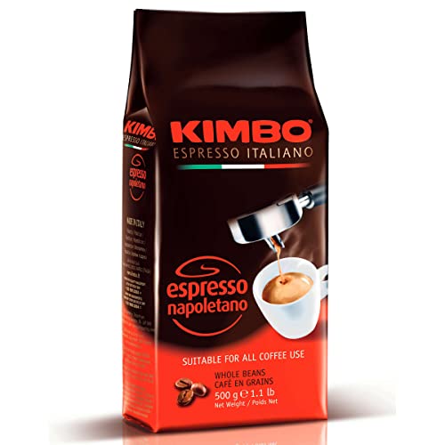 Caffe Napoletano 500gramm ganze Bohnen/Kimbo von Kimbo