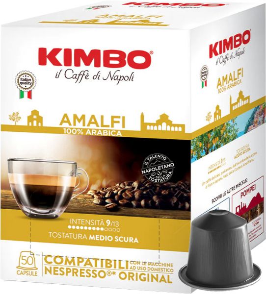 Kimbo Amalfi Nespresso®*-kompatible Kapseln von Kimbo