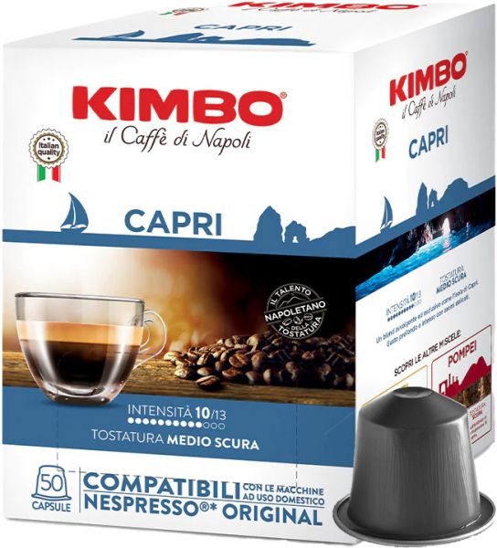Kimbo Capri Nespresso®*-kompatible Kapseln von Kimbo