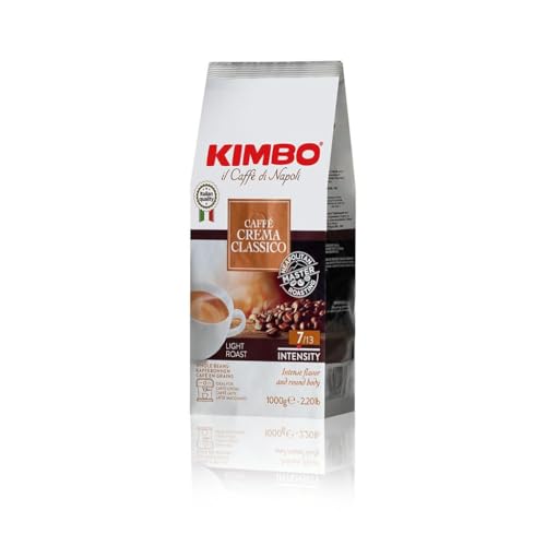 Kimbo Dolce Crema ganze Kaffeebohnen, helle Röstung, 1kg Beutel Kimbo Dolce Crema ganze Kaffeebohnen, helle Röstung, 1kg Beutel von Kimbo