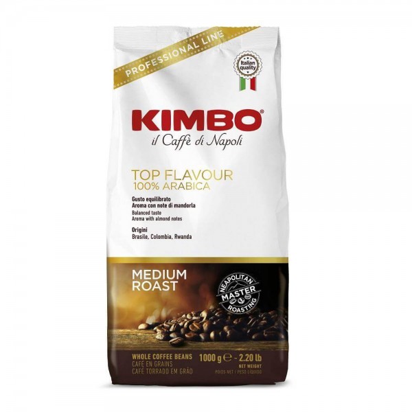 Kimbo Espresso Top Flavour 1kg - ganze Bohne von Kimbo