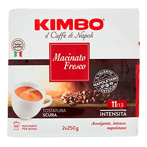 Kimbo Fresh Ground Coffee - Pack of 2 x 250 gr (Total 500 gr) von Kimbo