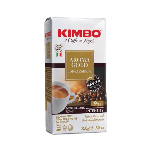 Kimbo Kaffee Espresso 100% ARABICA Gold Medal gemahlen von Kimbo
