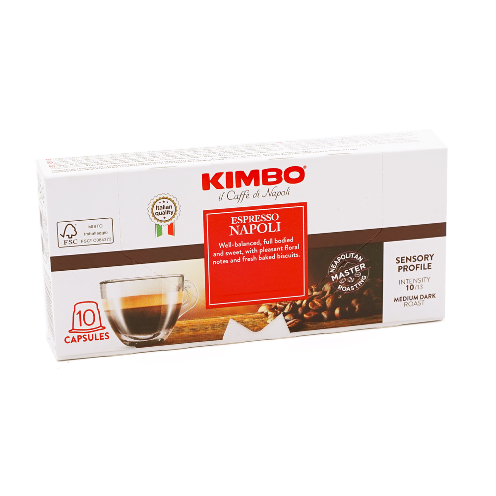 Kimbo Espresso Napoli, 10 Kapseln NES von Kimbo