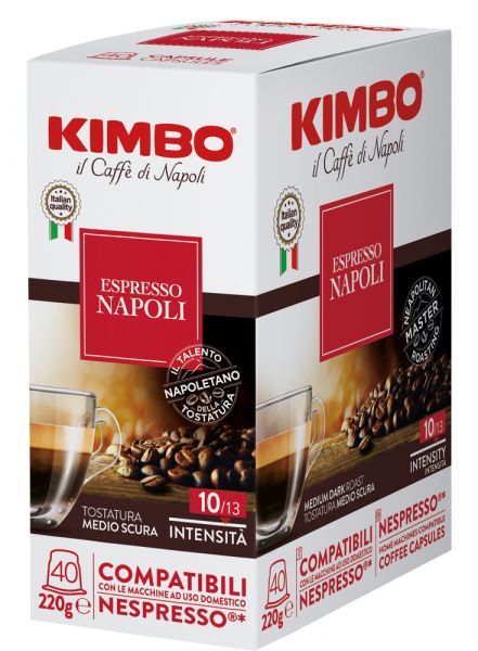 Kimbo Napoli Nespresso®-kompatible Kapseln von Kimbo