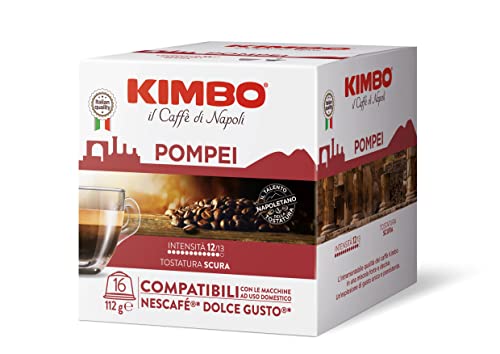 Kimbo Pompei, 96 Kapseln kompatibel mit Nescafé Dolce Gusto Maschinen Kimbo Pompei, 96 Kapseln kompatibel mit Nescafé Dolce Gusto Maschinen von Kimbo