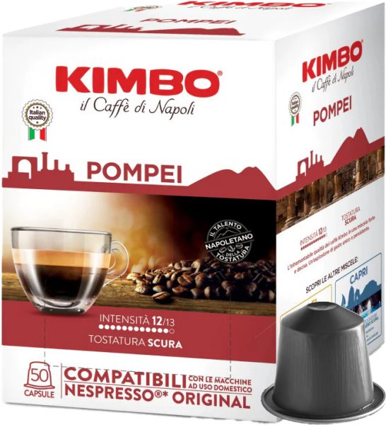 Kimbo Pompei Nespresso®*-kompatible Kapseln von Kimbo