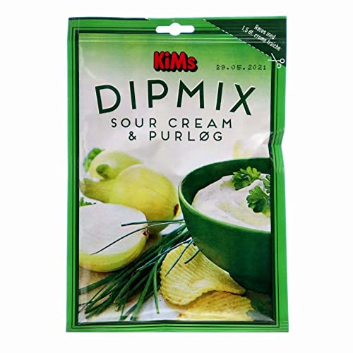 5x KiMs Dip Mix Sour Cream & Zwiebel 18g von Kims