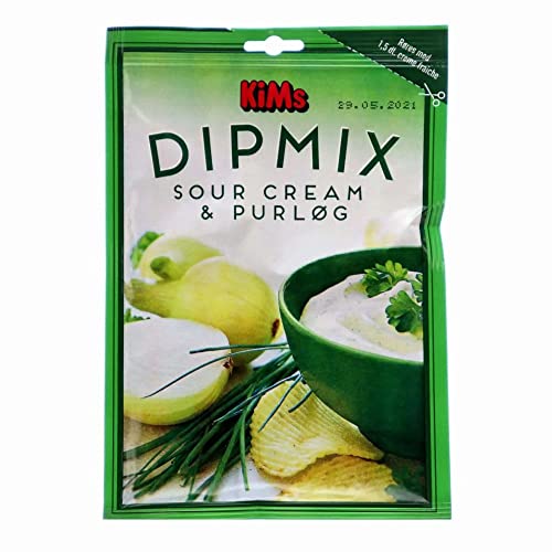 5x KiMs Dip Mix Sour Cream & Zwiebel 18g 5x KiMs Dip Mix Sour Cream & Zwiebel 18g von Kims