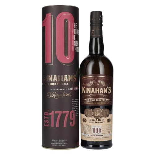 Kinahan's 10 Years Old Single Malt Irish Whiskey 46,00% 0,70 lt. von GREAT BRITISH TRADING LIMITED