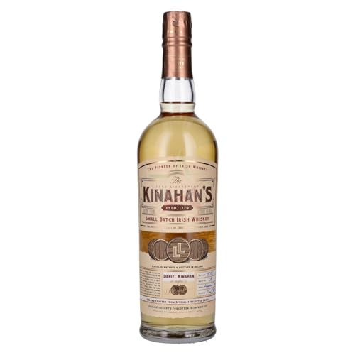 Kinahan's Small Batch Irish Whiskey 46,00% 0,70 Liter Kinahan's Small Batch Irish Whiskey 46,00% 0,70 Liter von Kinahan's Irish Whiskey