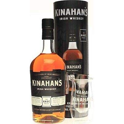 Kinahan´s Irish Whiskey a 700ml 43% Vol. The KASK Project Lord Lieutenat Kinahan Batch No 3 + Geschenkbox und Glas von Kinahan´s