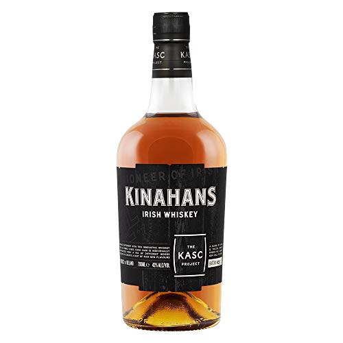 Kinahan's KASC Project M Single Malt Whiskey | The Pioneer of Irish Whiskey |Weltweit erste Hybrid Cask Single Malt Irish Whiskey | Hergestellt in einzigartigen Hybrid-Fässern | 45% Vol. | 700ml von Kinahan's