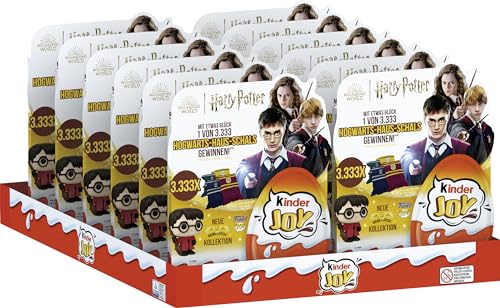 kinder Joy Harry Potter Quidditch - Special Edition mit 12 Packungen zu je 4 Eiern von Kinder Joy