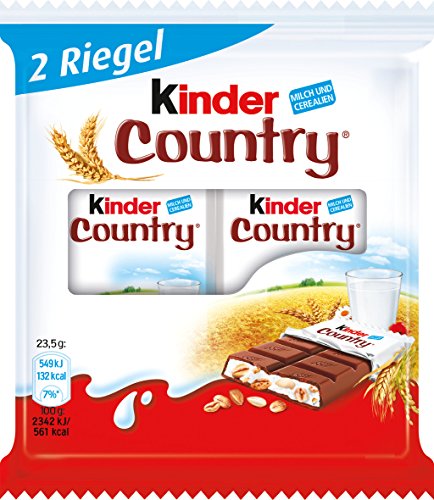 Ferrero Kinder Country 2er, 20er Pack (20 x 47 g) von Kinder