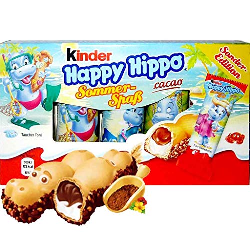 Ferrero kinder Happy Hippo Cacao (5 Riegel á 20,7g Packung) von Ferrero