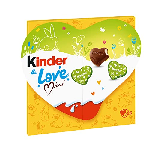 Ferrero kinder und Love Mini Herzen Geschenk für Ostern 107g Ferrero kinder und Love Mini Herzen Geschenk für Ostern 107g von Kinder