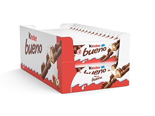 Ferrero Kinder Bueno Kinder Bueno Wafer Cookies - Pack of 30, 1360 g von Ferrero