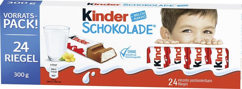 Kinder Schokolade Vorratspack Kinder Schokolade Vorratspack von Kinder