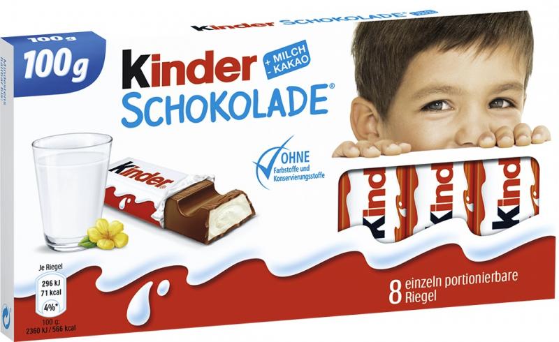 Kinder Schokolade von Kinder