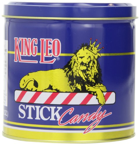 King Leo Soft Peppermint Stick Candy 19.2oz Gift Tin King Leo Soft Peppermint Stick Candy 19.2oz Gift Tin von King Leo