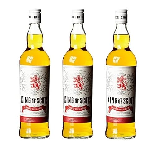 3 Flaschen The King of Scotch Douglas Laing Blended Whisky (1 x 0.7 l) 40% Vol. von King of Scots