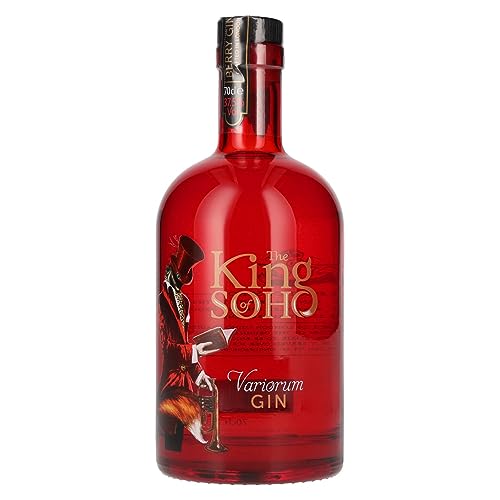 King of Soho The Variorum Pink Strawberry Edition Gin (1 x 0.7 l) von King of Soho