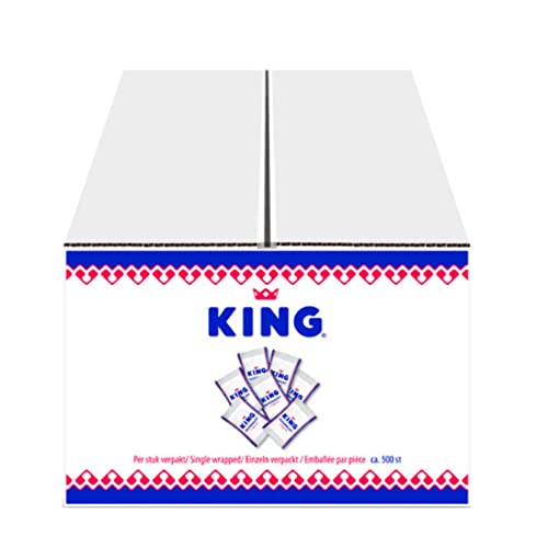 King Pfefferminz einzeln, Schachtel mit 500 Stück von Cloetta